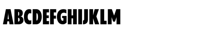 Grik Black Cond Font UPPERCASE