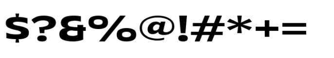 Grik Bold Exp Font OTHER CHARS