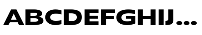 Grik Bold Exp Font UPPERCASE