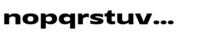 Grik Bold Exp Font LOWERCASE