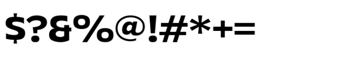 Grik Bold Semi Exp Font OTHER CHARS