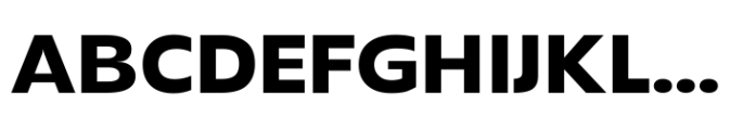 Grik Bold Semi Exp Font UPPERCASE