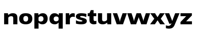 Grik Bold Semi Exp Font LOWERCASE