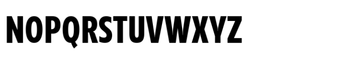 Grik Extra Bold Cond Font UPPERCASE