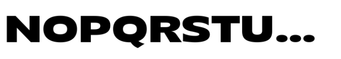 Grik Extra Bold Exp Font UPPERCASE