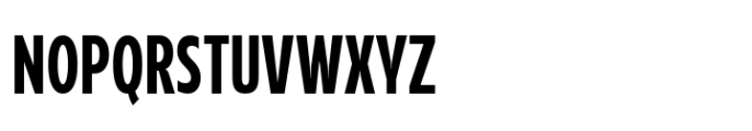 Grik Extra Bold Extra Condensed Font UPPERCASE