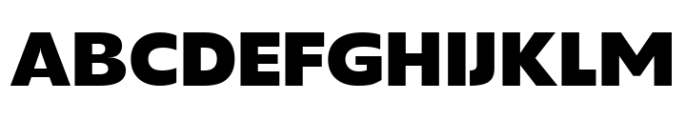 Grik Extra Bold Semi Exp Font UPPERCASE