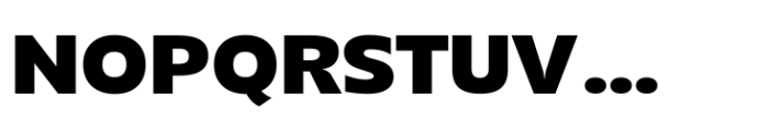 Grik Extra Bold Semi Exp Font UPPERCASE