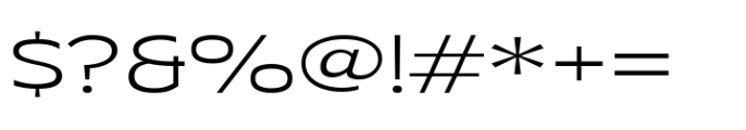 Grik Extra Light Exp Font OTHER CHARS