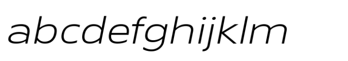Grik Extra Light Semi Exp Oblq FONT
