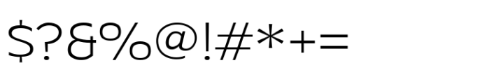 Grik Extra Light Semi Exp Font OTHER CHARS