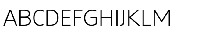 Grik Extra Light Font UPPERCASE