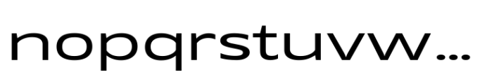 Grik Light Exp Font LOWERCASE