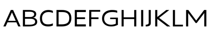 Grik Light Semi Exp Font UPPERCASE