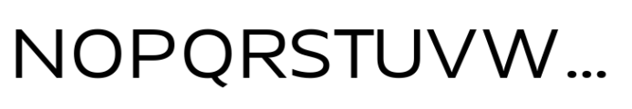 Grik Light Semi Exp Font UPPERCASE