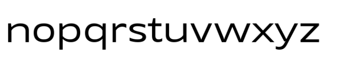 Grik Light Semi Exp Font LOWERCASE