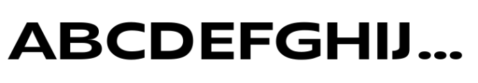 Grik Medium Exp Font UPPERCASE