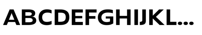 Grik Medium Semi Exp Font UPPERCASE