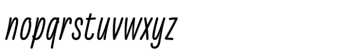 Grilldem Italic Font LOWERCASE