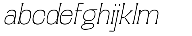 Grilleta Slant Thin FONT