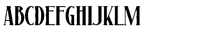 Grillhaus Rough Texture Font UPPERCASE