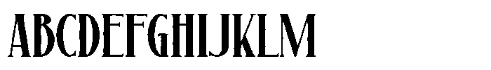 Grillhaus Rough Font UPPERCASE