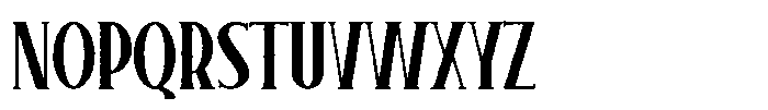 Grillhaus Rough Font UPPERCASE
