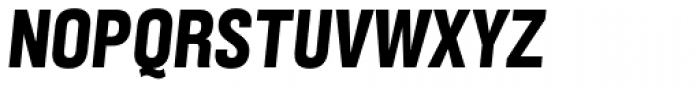 Grillmaster Narrow Extra Bold Italic Font UPPERCASE