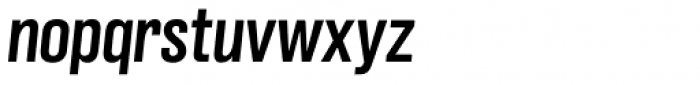 Grillmaster Narrow Medium Italic Font LOWERCASE