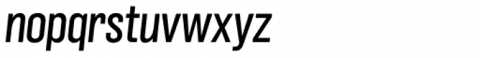 Grillmaster Narrow Regular Italic Font LOWERCASE