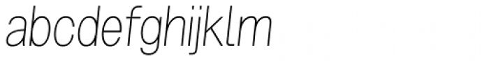 Grillmaster Regular Thin Italic Font LOWERCASE
