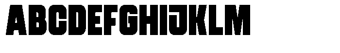 Grillo Font UPPERCASE