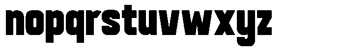 Grillo Font LOWERCASE