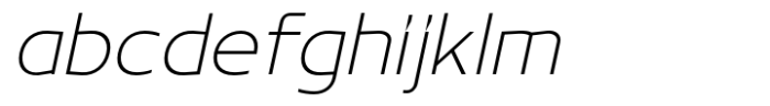 Grilova Thin Slanted FONT
