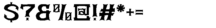 Grim Aura Font OTHER CHARS