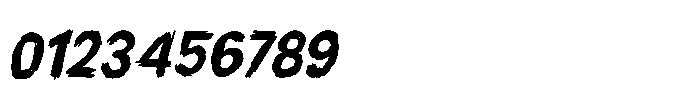 Grim Prairie Italic Font OTHER CHARS