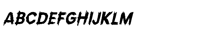 Grim Prairie Italic FONT