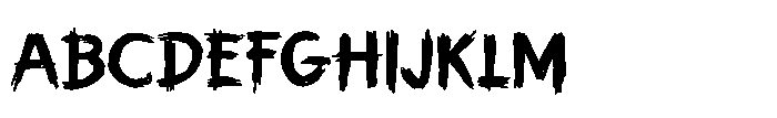 Grim Prairie Regular Font UPPERCASE