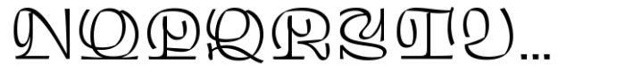Grima Ultra Wide Font UPPERCASE