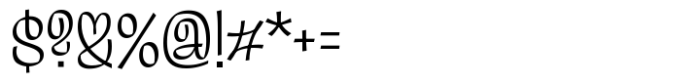 Grima Variable Font OTHER CHARS