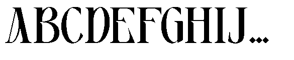 Grimersia Regular Font UPPERCASE