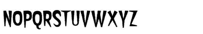 Grimfay Rough Font UPPERCASE