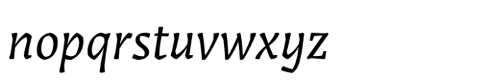Grimmig Italic Font LOWERCASE