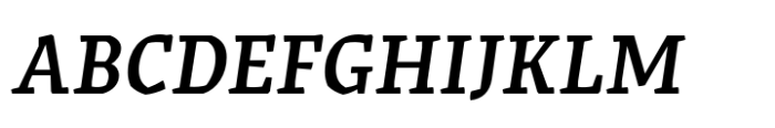 Grimmig Semibold Italic Font UPPERCASE