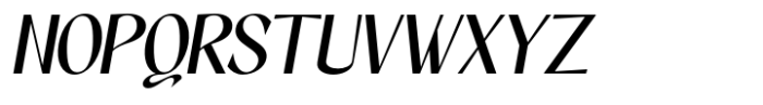 Grimora Neue Bold Slant Font UPPERCASE