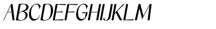 Grimora Neue Medium Slant Font UPPERCASE