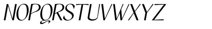 Grimora Neue Slant Font UPPERCASE