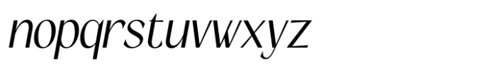 Grimora Neue Slant Font LOWERCASE