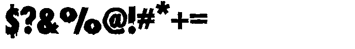 Grimvale Font OTHER CHARS