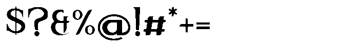 Grimveil Regular Font OTHER CHARS